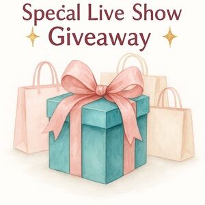 Giveaway for Live Show like this page 🩷🥰